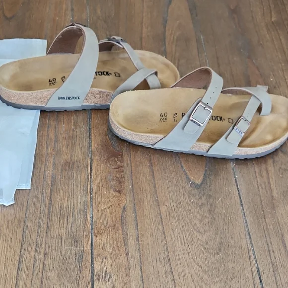 Birkenstock Taupe Sandals - Picture 6 of 6